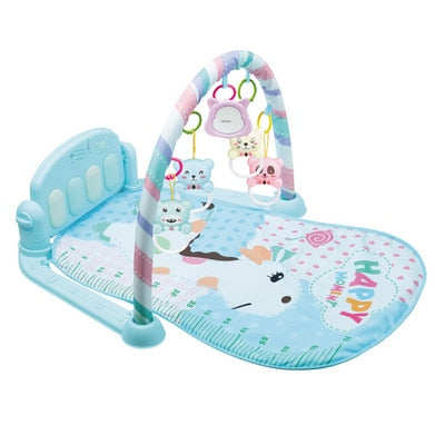 Baby Play Mat 3 in 1Baby Gym Toys Soft Lighting Rattles Musical Toys For Babies Educational Toys Play Piano Gym Baby Gifts