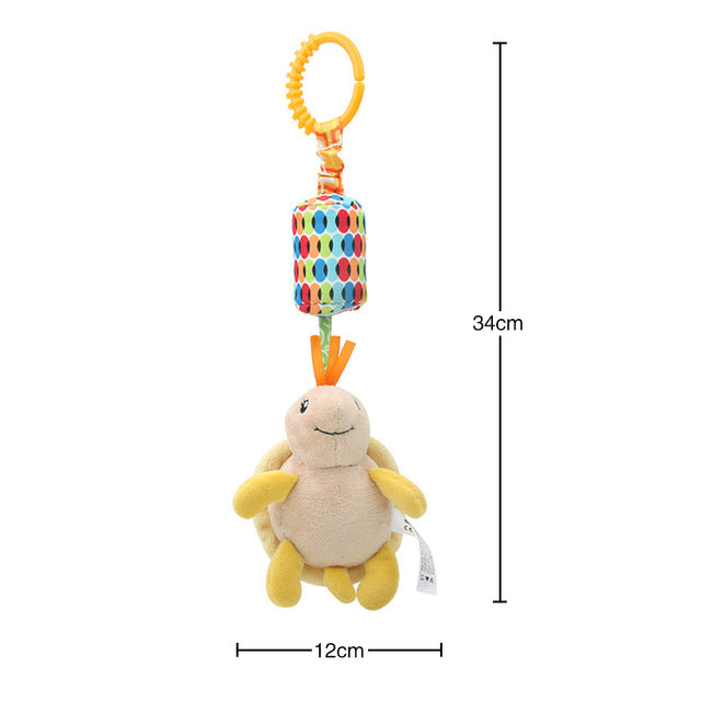 Fulljion Baby Rattles Mobiles Educational Toys For Children Teether Toddlers Bed Bell Baby Playing Kids Stroller Hanging Dolls