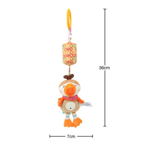 Fulljion Baby Rattles Mobiles Educational Toys For Children Teether Toddlers Bed Bell Baby Playing Kids Stroller Hanging Dolls